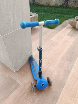 Patinete Glober 3 ruedas azul