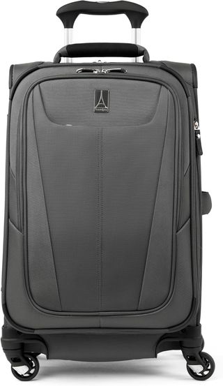Travelpro Maxlite 5 Set de 2 Piezas de Equipaje Blando expandible, Maleta de Cabina con 4 Ruedas giratorias y Bolsa de Viaje bajo Asiento, Ligera, para Hombre y Mujer, Negro -, Carry-on 21-Inch, NUEVO