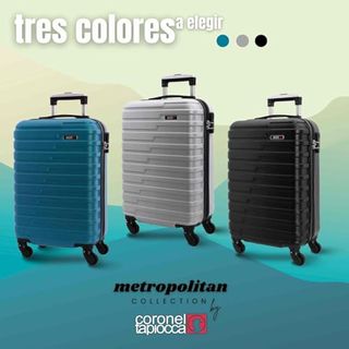 Coronel Tapioca - Maletas de Viaje Cabina - Maleta Cabina - Maletas de Viaje - Apta para Ryannair- Trolley Equipaje para Avion Resistente con 4 Ruedas de 360º y candado