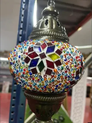 Lampade turche a soffitto, 3 sfere in arte