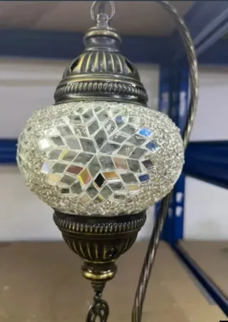Lampade turche a soffitto, 3 sfere in arte