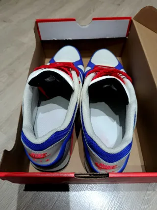 Nike Air Structure Azul y Blanco