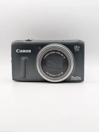 Canon PowerShot SX260 HS Cámara Digital Negra
