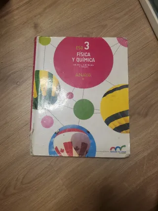 Libro de la ESO 3 física y química