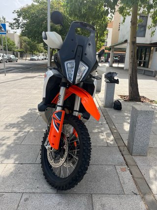 KTM 890 Adventure rally R 2024 Naranja/Blanca