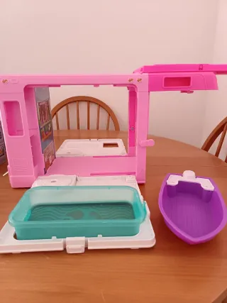 Caravana Barbie Rosa