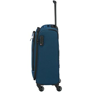 Maleta paklite Carrito de Mano de 4 Ruedas, Ligero, Derby, Elegante Carrito de Carcasa Blanda pequeño con función TSA Lock + Clip-on, 55 cm, 41 litros NUEVO