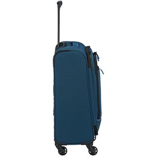 Maleta paklite Carrito de Mano de 4 Ruedas, Ligero, Derby, Elegante Carrito de Carcasa Blanda pequeño con función TSA Lock + Clip-on, 55 cm, 41 litros NUEVO