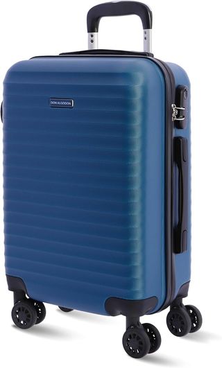 DON ALGODON - Maleta Cabina 55x40x20 - Maletas de Viaje Cabina Resistente Ryannair - Trolley Equipaje para Avion Resistente con 4 Ruedas de 360º y Candado Numérico, Iris