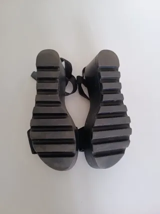 Sandalias plataforma Marypaz negras talla 38
