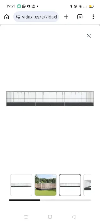 Voladera nueva 12,46m x 4,14m