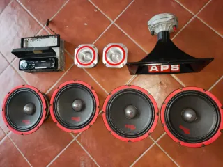 Equipo de sonido completo de gama alta kicker,Aps