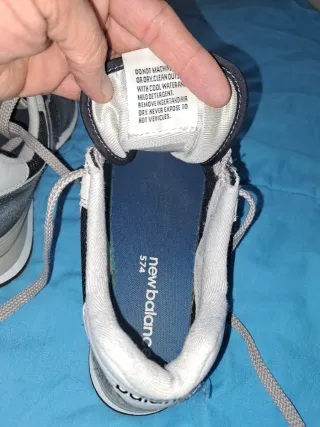 Zapatillas New Balance 574 Clásicas Gris/Negro