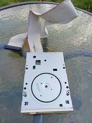 Informática vintage. Lector de Diskettes de 3,5"