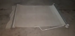 Toldo beige de tela