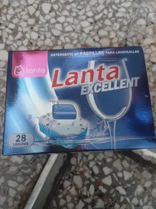 Pastillas lavavajillas Lanta Excellent 28 uds