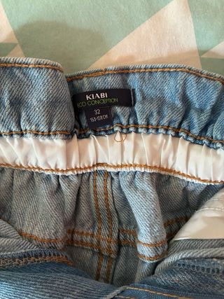 Shorts di jeans vita alta