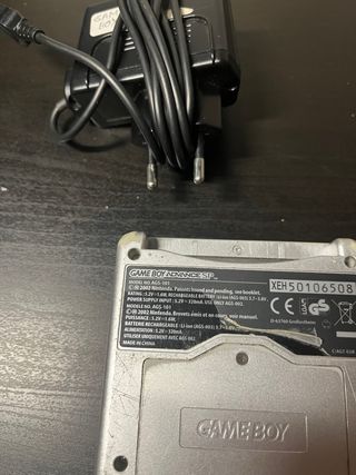 Game Boy Advance SP Tribal Plata