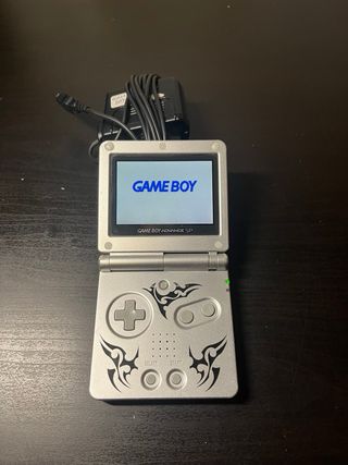Game Boy Advance SP Tribal Plata
