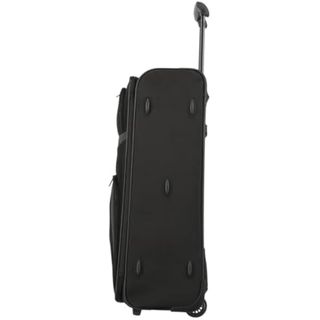 paklite Maleta de Viaje con 2 Ruedas, Maleta Grande con Ruedas, Orlando, Carrito clásico de Carcasa Blanda con diseño Atemporal, 73 cm, 80 litros,NUEVO