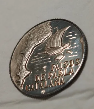 Medalla Plata Conmemorativa Jaume I moneda proof