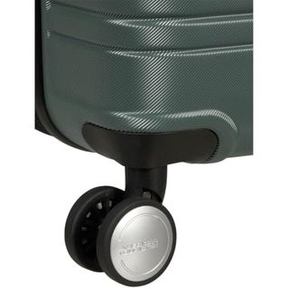 American Tourister Flashline - Spinner S, Equipaje Manual, 55 cm, 34 L,NUEVO, Verde (Bosque Oscuro)