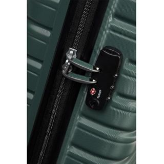 American Tourister Flashline - Spinner S, Equipaje Manual, 55 cm, 34 L,NUEVO, Verde (Bosque Oscuro)