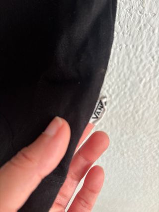 Camiseta Vans Negra Talla S