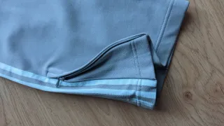 Pantalón Adidas VINTAGE años 90 - GRIS Y CELESTE