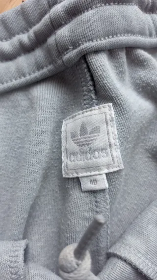Pantalón Adidas VINTAGE años 90 - GRIS Y CELESTE
