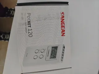 Sangean DT-120 Radio Bolsillo, blanco. Nuevo