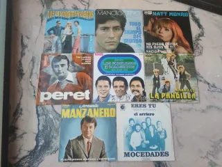 Lote Vinilos Antiguos Varios Artistas