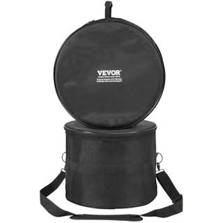 VEVOR Juego de Bolsas de Tambor de 5 Piezas Tela Oxford 1680D, 35,56 x 13,97 cm, Bolsas y Estuches Acolchados para Tambor con Correa de Hombro Desmontable, Asas de Transporte, Diseño Plegable, NUEVO