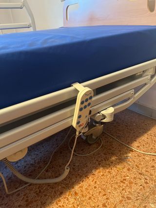 Cama articulada hospitalaria