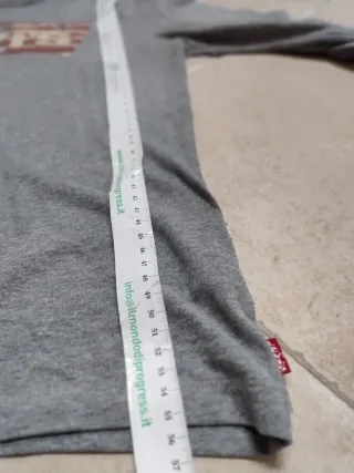 Maglia Levi's manica lunga grigia 12A