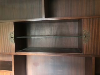 Mueble de salón madera y metal