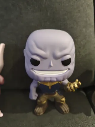 Lote Funko Pop: Thanos, Mewtwo y Raptor