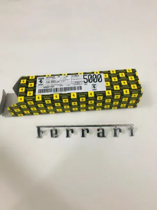 Logo Ferrari Original Cromado
