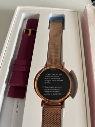 Smartwatch Oro Rosa + Collar
