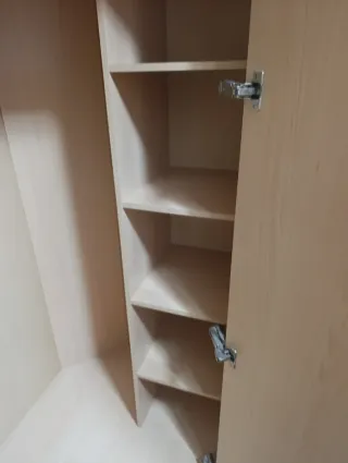 Armario esquinero con escritorio