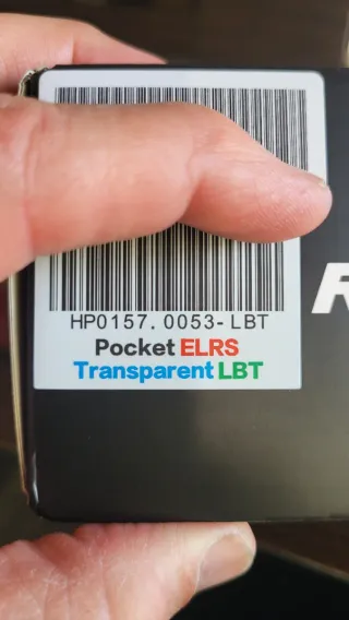 RadioMaster Pocket ELRS (Transparente)