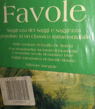 Libro di Favole LaFontaine,edizione integrale 1996