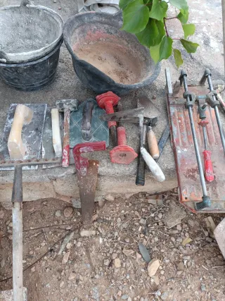 Lote Herramientas Construcción y Jardín