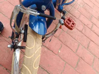 Bicicleta infantil B'Twin City 900 azul