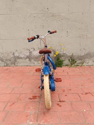 Bicicleta infantil B'Twin City 900 azul