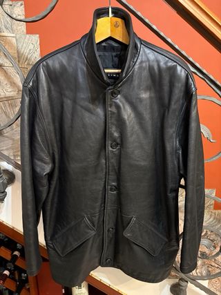 Giacca in vera pelle dí alta qualità vintage