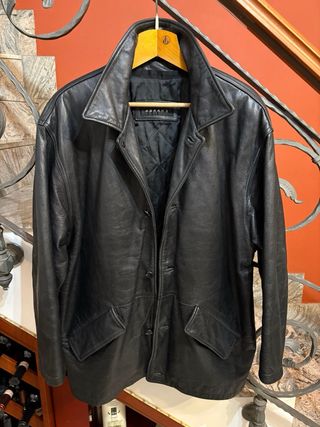 Giacca in vera pelle dí alta qualità vintage