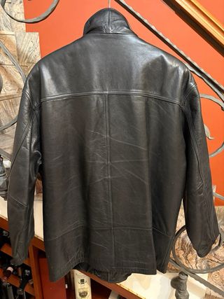 Giacca in vera pelle dí alta qualità vintage