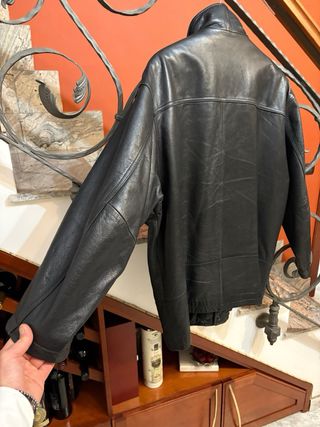 Giacca in vera pelle dí alta qualità vintage