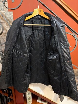 Giacca in vera pelle dí alta qualità vintage